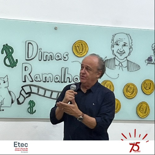 “A fala do Conselheiro trouxe aprendizado, conhecimento e humanização”, ressalta a direção da Etec.