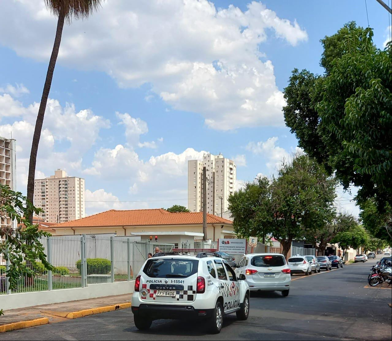 Foto: Flavio Fernandes Araraquara Agora/Chegada do autor no fórum