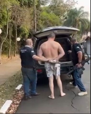 Foto: Reprodução/Vídeo/Polícia Civil de Santa Catarina